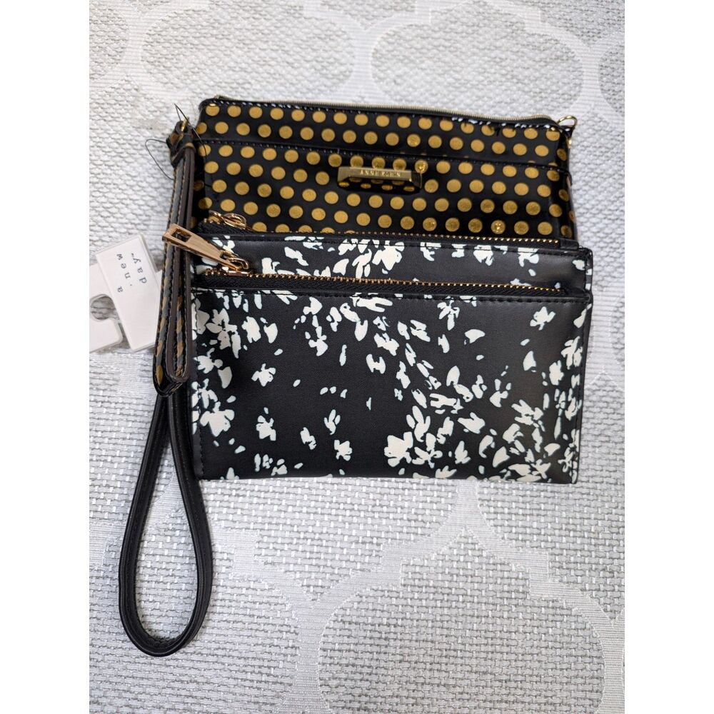 Anne Klein & a. new day wrist wallet